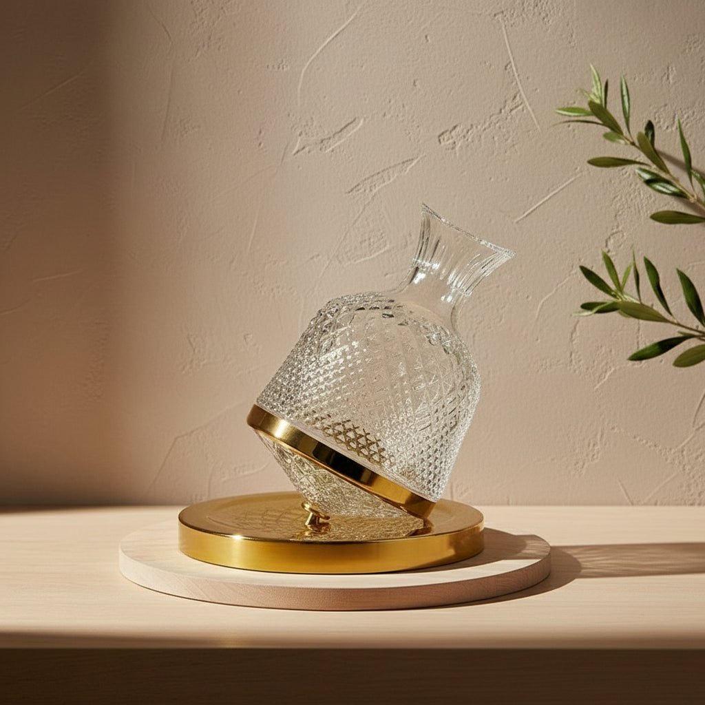 Decanter Cristal Gira - Lux - Bloomelier Decor