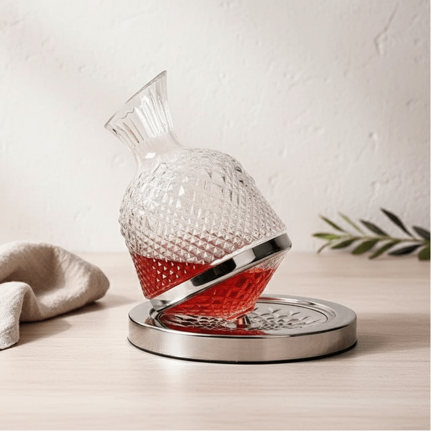 Decanter Cristal Gira - Lux - Bloomelier Decor