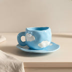 Xícara Céu de Algodão - Bloomelier Decor