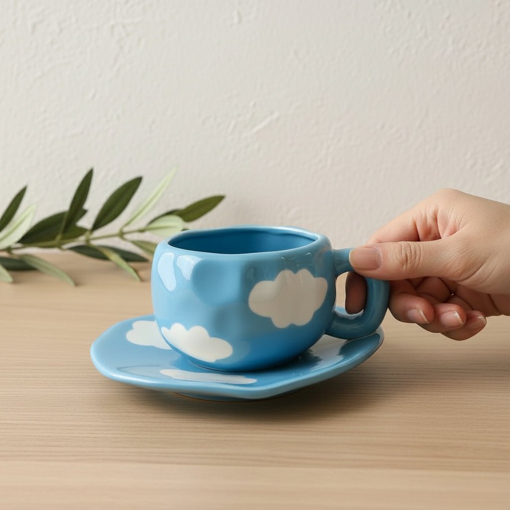 Xícara Céu de Algodão - Bloomelier Decor